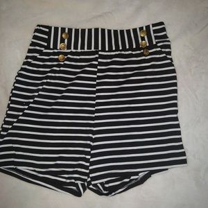 High waist shorts
